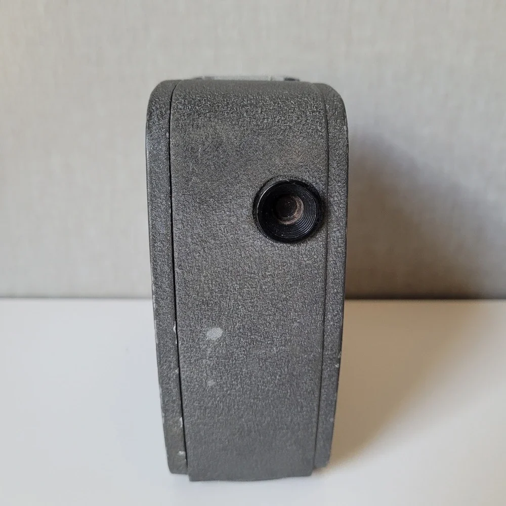 Keystone Movie Camera Americana 8mm Grey Vintage Mid Century Prop Decor UNTESTED